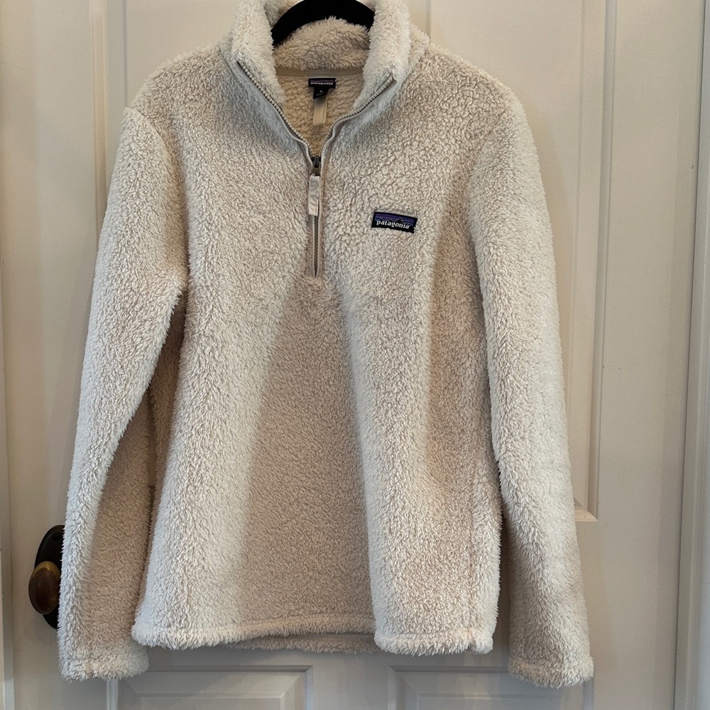 Patagonia Off-White Fleece Jacket